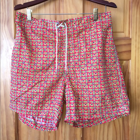 Ralph Lauren Men’s M New Paisley Swim Trunks